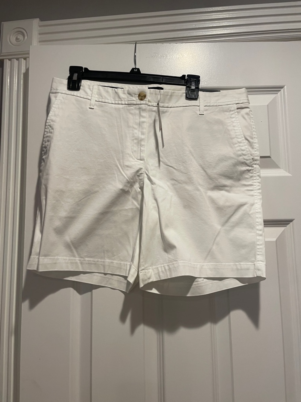 Life Is Good Lilac Daisy Graphic Tee and Talbots white shorts - Picture 12 of 12